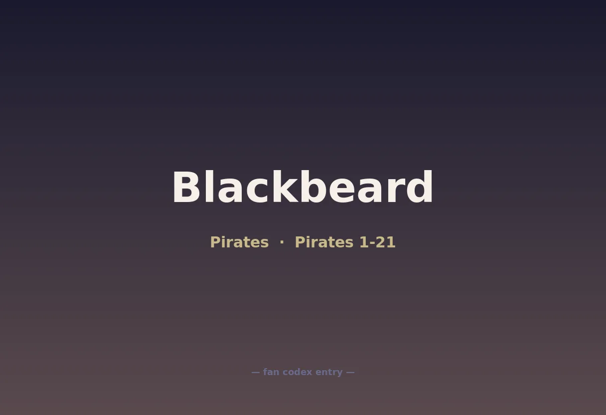 Blackbeard