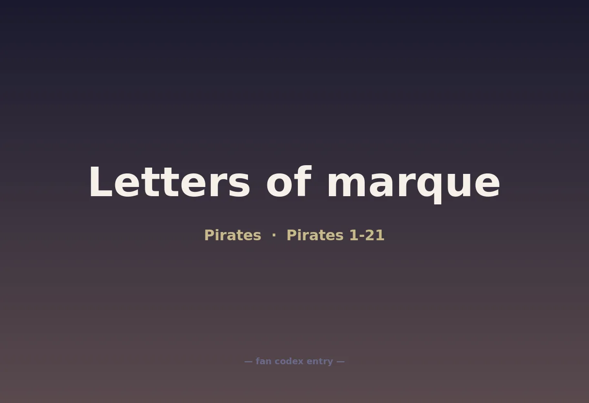 Letters of marque