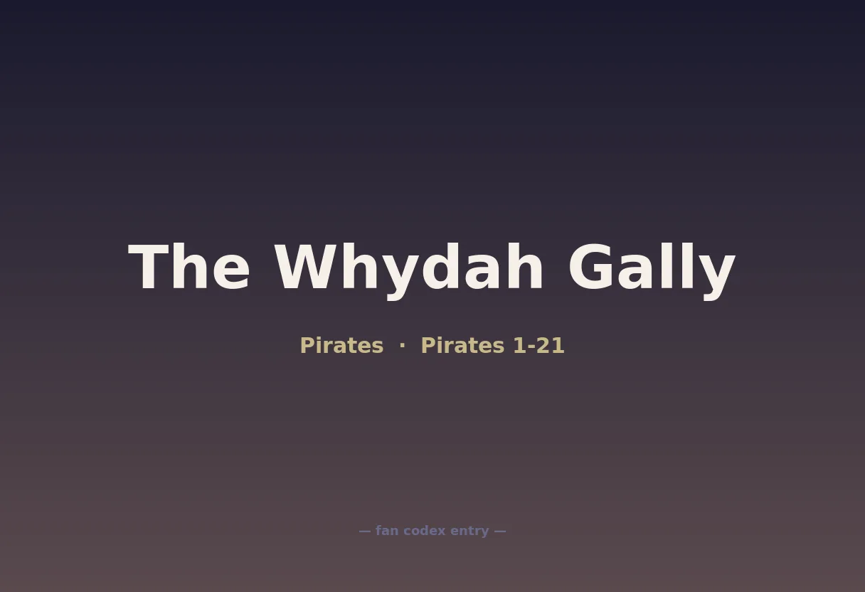 The Whydah Gally